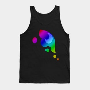 MLP - Cutie Mark Rainbow Special - Princess Luna Tank Top